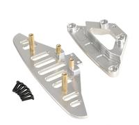 RC Auto Componenti Per MJX Per Hyper Go 14301 14302 14303 1/14 Front CollisionMetal Auto Borsette Pilastro Parti Fissaggio RC Accessori Aggiornamento(Silver)