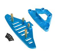 RC Auto Componenti Per MJX Per Hyper Go 14301 14302 14303 1/14 Front CollisionMetal Auto Borsette Pilastro Parti Fissaggio RC Accessori Aggiornamento(Blue)