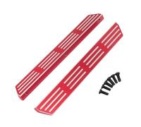 RC Auto Componenti Per MJX Per HYPER GO H12Y H12Y + Per Wrangler 1/12 Pedale In Lega Di Alluminio RC Auto Accessori Di Aggiornamento Decorativi Modelli Di Giocattoli Di Ricambio(Red)