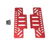 RC Auto Componenti Per MN Per MN128 MN86 G500 1/12 Pedale In Metallo Telecomando Aggiornamento Auto Accessori Parti Decorativi(Red)
