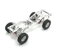 RC Auto Componenti Per MN Per MN82 LC79 Il Modello 1/12 Tutto In Metallo Finito Telaio Adatto A Distanza Di Controllo Accessori Auto Parti(Silver)