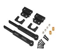 RC Auto Componenti Per MN82 MN82s MN82pro LC79 Assale Posteriore Per Foglia Per Molla Asta Set Modifica Accessori Per Aggiornamento Auto Telecomando(Black,1set)