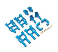 RC Auto Componenti Per RACING LC PTG-2 1/10 RC Parti Automobili Aggiornamenti In Metallo Altalena Braccio Sterzo Tazza Per Seat C Ruota Posteriore Tirante(Blue)