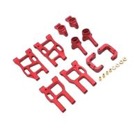 RC Auto Componenti Per RACING LC PTG-2 1/10 RC Parti Automobili Aggiornamenti In Metallo Altalena Braccio Sterzo Tazza Per Seat C Ruota Posteriore Tirante(Red)