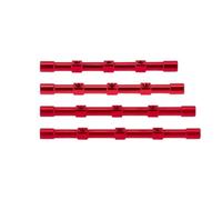 RC Auto Componenti Per Scx10 Per Trx4 90046 Gspeed V4 Per Lcg 1/10 67 70 75 78mm Corpo In Alluminio Mount Traversa Bretelle Sportivo Comp Costruisce RC(Red,1set)