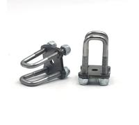RC Auto Componenti Per Tamiya 1/14 Sospensione In Metallo Alette Di Sollevamento Vite A Forma U Piastra In Acciaio RC Rimorchio Del Camion Ribaltabile Auto