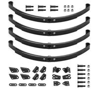 RC Auto Componenti Per TAMIYA 1/14 Trattore Camion Rimorchio Cargo Traino Molla In Acciaio Anteriore Posteriore Staffe Sospensione Rinforzato Assorbimento Degli Urti RC(Set)