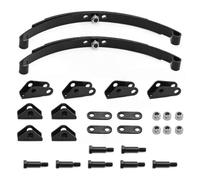 RC Auto Componenti Per TAMIYA 1/14 Trattore Camion Rimorchio Cargo Traino Molla In Acciaio Anteriore Posteriore Staffe Sospensione Rinforzato Assorbimento Degli Urti RC(Rear)