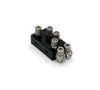 RC Auto Componenti Per Tamiya Per Scania 770S Per Actros Per Volvo Per Man 1/14 In Lega Di Alluminio Cnc Cilindro Idraulico Connettore Rapido RC(Type C)