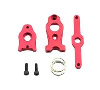 RC Auto Componenti Per Traxxas Per Slash Per E-Revo Per Summit 1/16 7043 Gruppo Sterzo In Metallo Parti Di Aggiornamento Accessori(Red)