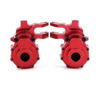 RC Auto Componenti Per Traxxas Per Trx-4 Per Trx4 1/10 In Lega Asse Scatola Ingranaggi Copertura Sterzo Tazza Nocche Aggiornamento Parti Riparazione(Red)