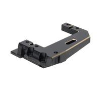 RC Auto Componenti Per Vanquish H10 Ottica Sparco Yokohama Rtr 1/10 Nero Ottone Cnc Servo Staffa Di Montaggio RC Crawler Parti Aggiornamento