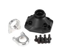 RC Auto Componenti Per VS4-10 Per Phoenix VRD Per Vanquish H10 OTTICA F10 Portale Asse Dritto CNC In Alluminio Terzo Membro Set Posteriore Anteriore Diff Copertura(Black,Rear)