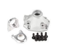 RC Auto Componenti Per VS4-10 Per Phoenix VRD Per Vanquish H10 OTTICA F10 Portale Asse Dritto CNC In Alluminio Terzo Membro Set Posteriore Anteriore Diff Copertura(Silver,Front)