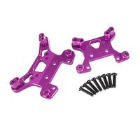 RC Auto Componenti Per WLtoys 144016 144018 Per RIaarIo 1/14 1/12 Staffe Sospensione Anteriori E Posteriori Accessori Aggiornamento In Metallo Parti Automobili RC(Purple)
