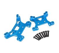 RC Auto Componenti Per WLtoys 144016 144018 Per RIaarIo 1/14 1/12 Staffe Sospensione Anteriori E Posteriori Accessori Aggiornamento In Metallo Parti Automobili RC(Blue)