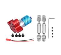 RC Auto Componenti Per WPL Per MN Cambio Completamente In Metallo Con Motoriduttori A Denti Semi Camion Militari Per Alberi Di Trasmissione Decorativi Pezzi Ricambio
