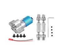 RC Auto Componenti Per WPL Per MN Cambio Completamente In Metallo Con Motoriduttori A Denti Semi Camion Militari Per Alberi Di Trasmissione Decorativi Pezzi Ricambio