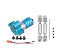 RC Auto Componenti Per WPL Per MN Cambio Completamente In Metallo Con Motoriduttori A Denti Semi Camion Militari Per Alberi Di Trasmissione Decorativi Pezzi Ricambio
