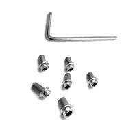 RC Auto Componenti Viti Per Mozzo Ruota Posteriore-M3x6mm 6 Pezzi TP-039S Titanio Per Accessori Ricambi Auto Per Yokomo RC Modelli Giocattoli Ricambio