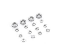 RC Auto Cuscinetto Tenuta Per WPL C14 C24 B36 Per MN D90 Per MN-90 Per MN99S 16PCS Cuscinetto In Acciaio 3X6X2mm 6X10X3mm Ricambi Per Auto RC Accessori Di AggiornamentoB87B