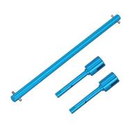 RC Auto Giocattoli Per Tamiya Per TT02 Per TT02B 1/10 RC Auto Parti Di Aggiornamento Metallo Albero Di Trasmissione Centrale E Giunto Di Elica Set(Blue)