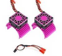 RC Auto Modelli Dissipatore Calore Del Motore Ventola Raffreddamento 36mm Per Axial Per SCX10 Trxs Per TRX4 Per Tamiya 1/8-1/10 RC Parti Automobili 380 540 550 3650 3660 3670
