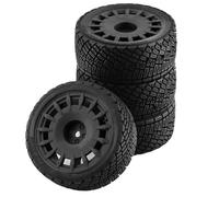 RC Auto Modelli Per HPI Per Kyosho WR8 Per HSP 1/7-1/8 RC Auto Aggiornamenti Parti Le Corse Per Rally Su Per Strada Pneumatici Ruote In Plastica 17mm Esagonale(Black)