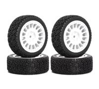 RC Auto Modelli Pneumatici Ruota In Gomma 4 Pezzi 68mm Per Tamiya XV02 Per TT01 1/10 RC Auto Per Rally Le Corse Aggiornamenti Riparazione Modificare Parti