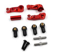 RC Auto Modelli Set Braccio Sterzo In Alluminio Per Le Corse Per Kyosho Fazer Mk2 Kyfz-015rd 1/10 RC Car Aggiornamenti Parti