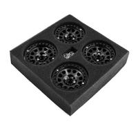 RC Auto pneumatici Compatibile Con Axial Per SCX10 90046 AXI03007 TRX4 VS4-10 4 Pezzi CNC In Lega Di Alluminio 2.2 Beadlock Wheel Rim Per 1/10 RC Crawler Car(Color1)