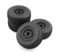 RC Auto pneumatici Compatibile Con Slash Per Arrma Per Senton Per HuanQi 727 Per Vkar 1/10 Rc Auto 112mm Pneumatici Per Camion A Per Corsa Breve Ruota Con 12mm Esagonale(A M4)
