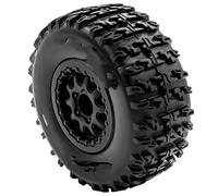 RC Auto pneumatici Compatibile Con Slash Per Arrma Per Senton Per HuanQi 727 Rc Auto 4 Pezzi 112mm 1/10 Pneumatici Per Camion A Breve Ruota Con 12mm Esagonale(A)