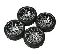 RC Auto pneumatici Compatibile Con Tamiya TT-01 TT-02 TA02 Per HSP Per HPI 1/10 Rc Car Tires Upgrade Modificato Aggiornamento Accessori RC Car Tires