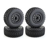 RC Auto pneumatici Compatibile Con Traxxas Per Slash Per Arrma Per Senton Per HuanQi 727 1/10 Rc Auto Short Course Truck 112mm Pneumatici Pneumatico 12mm Ruota Esagonale 4 Pz(ColorC)