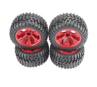 RC Auto pneumatici Compatibile Con Wltoys 12428 12423 12628 124019 144001 Per Feiyue Per FY-03 Per JJRC Q46 Q40 1/12 RC Auto Pezzi Di Ricambio Aggiornamento Pneumatici Di Grandi Dimensioni(Red)