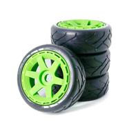 RC Auto pneumatici Compatibile Con ZD 1/8 1/10 Pneumatico Short Course Truck Da 103 Mm Con Esagono Ruota Da 17 Mm Per Modellismo, Pneumatico Antiusura E Con Grip A Corsa Piatta(Color A)