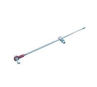RC Barca M3 Set Leveraggio Pushrod Asta Filettata Doppia In Acciaio Inox Con Snodo Sferico Fermacorsa 100mm A 300mm Asta Controllo Servo Timone(L140mm)