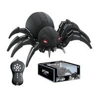 RC BEE Toy - Animale telecomandata, di striscio elettronico | Giocattolo di insetti realistici con luci, ragno RC strisciante, giocattoli radio a piena funzione, creatura strisciante interattiva p