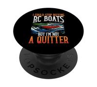 RC Boat Capitano Radio Controlled Design RC Modello Grafico PopSockets PopGrip Adesivo