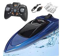 RC Boats For Adults - Versatile Remote Control Speed Boat | High-Speed Racing Booat | Durable Pool RC Boats | Fast Electric Boat For Adults, Kids, Birthday, Thanksgiving, Easter, Outdoor Water Games
