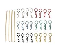 RC Body Shell Clip Rope Anti Lost R Pins Metal 1/8 1/10 1/12 1/18 RC Cars (80 mm)