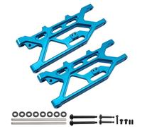 Rc Braccio Oscillante Per Arrma Per Mojave 6S Per Blx Exb 1/7 ARA330607 Bracci Sospensione Posteriori Inferiori In Metallo RC Modello Auto Aggiornamento Riparazione Modificare Parti(Blue)