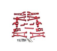 Rc Braccio Oscillante Per HBX 16889 SG 1601 1602 E1261 1/16 RC Car Parti Aggiornamento In Metallo Per Supporto Dell'asse Della Tazza Del Gruppo Sterzante Del Braccio Oscillante(Red)