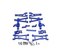 Rc Braccio Oscillante Per HBX16889a SG-1601-1602 E1261 1/16 RC Car Parti Di Aggiornamento In Metallo Per Supporto Dell'asse Della Tazza Del Gruppo Sterzo Del Braccio Oscillante(Blue)