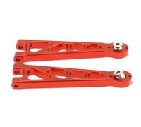 Rc Braccio Oscillante Per Himoto E10Xb E10Xbl E10Db E10Dbl E10Sc 1/10 In Lega Anteriore Superiore Braccio Sospensione RC Modello Auto Per Buggy Il Deserto Per Rally Parti(Red)