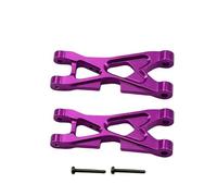 Rc Braccio Oscillante Per Losi Micro B/T 1/24 Aggiornamenti In Lega Alluminio Bracci Della Sospensione Posteriore Modello Controllo Remoto Riparazione Auto Modifica Parti Raccordi(Purple)