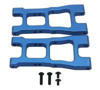 Rc Braccio Oscillante Per RedCat 1-10 BlackoutSC XTE XBE BSD Le Corse 2Pezzi Sospensione Anteriore Anteriore In Alluminio A-arm Rc Auto Aggiornata Riparazione Modifica Parti(Blue 2)