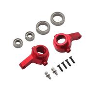 Rc Braccio Oscillante Per WLtoys A949 A959 A969 A979 K929 1/18 RC Car Parts Aggiornamento In Alluminio Anteriore Posteriore Per Forcellone BaseC Tazza Di Sterzo Con Cuscinetto(Steering Hub red)