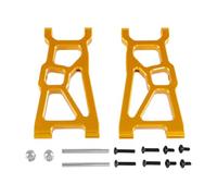 Rc Braccio Oscillante Per ZD Per Racing Dbx-10 1/10 RC Car Set Di Bracci Inferiori Anteriori In Metallo Sostituzione Dei Bracci Inferiori Anteriori Per Il Forcellone(Yellow)